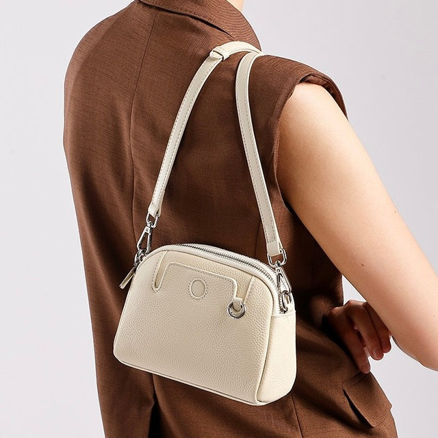 Women's Genuine Cowhide Shoulder Versatile Crossbody Bag