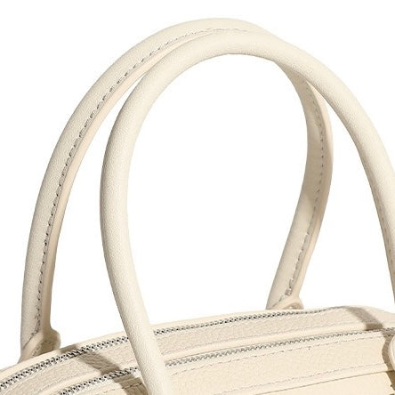 Women's Genuine Leather Premium Sense Handheld Boston Bag