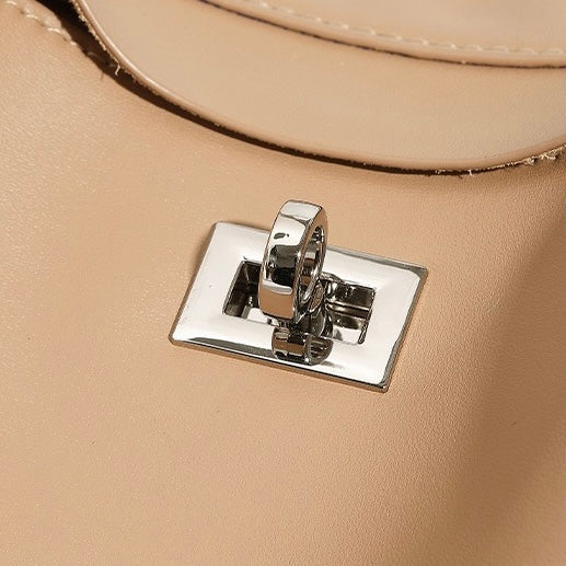 Women's Genuine Leather Designer Casual Crescent Bag