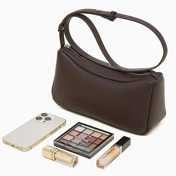 Women’s Genuine Leather Minimalist Soft Crossbody Shoulder Bag