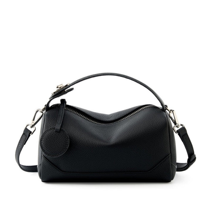 Women's Genuine Leather Boston Bag