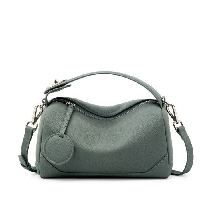 Women's Genuine Leather Boston Bag