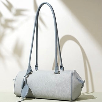 Women’s Genuine Leather Light Luxury Pendant Shoulder Handbag