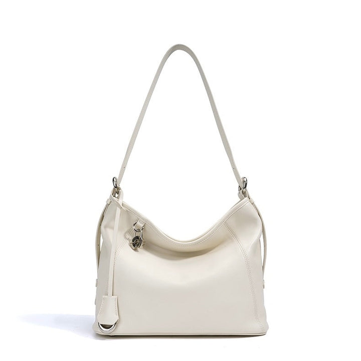 Women's Genuine Leather Large Capacity Relaxed Commuter Crossbody Bag