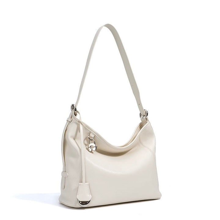 Women's Genuine Leather Large Capacity Relaxed Commuter Crossbody Bag