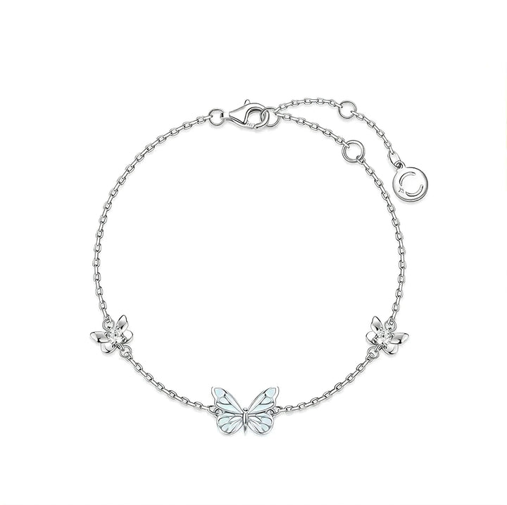 Luminous Dream Blue Butterfly Bracelet