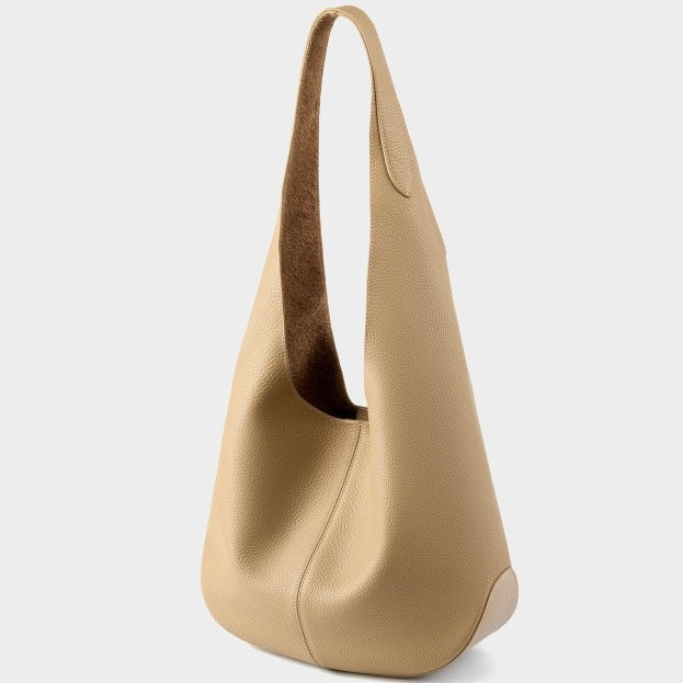 Women's Genuine Leather Luna Hobo Tote Bag