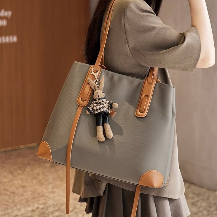 Women's Large Capacity Commuter Casual Premium Single-Shoulder Tote Bag