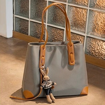 Women's Large Capacity Commuter Casual Premium Single-Shoulder Tote Bag