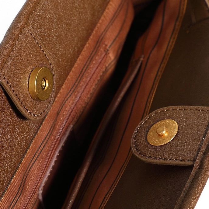 Women's Vintage Grain Leather Tote Bag