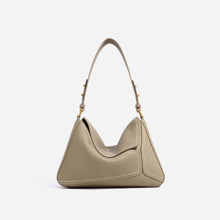 Women’s Genuine Leather Geometric Shoulder Crossbody Bag