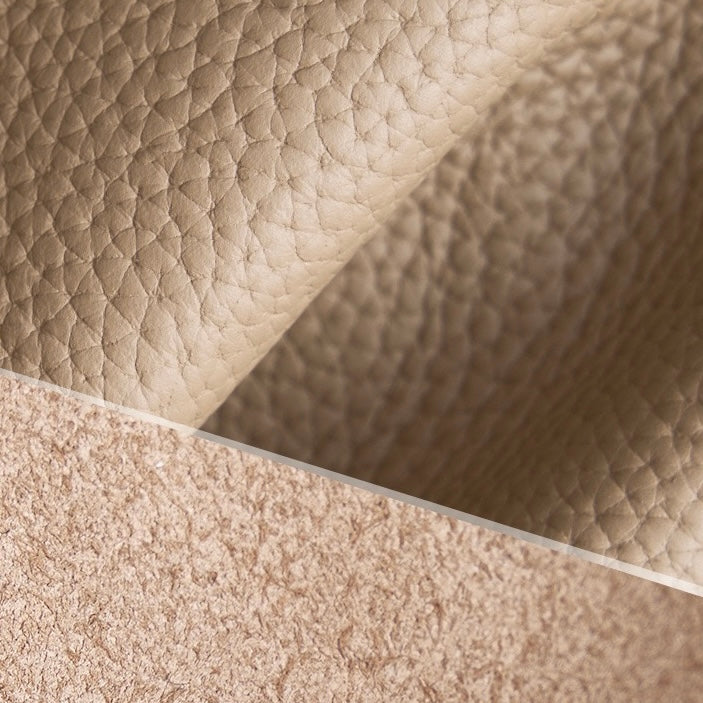 Women's Top-Grain Leather Handheld Crossbody Bag with Lock Closure