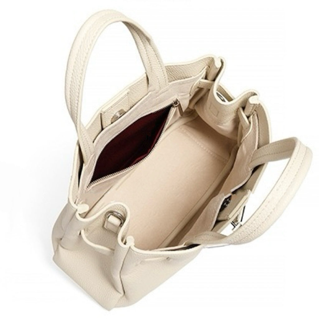 Women's Elegant Pebble Genuine Leather Crossbody Bag