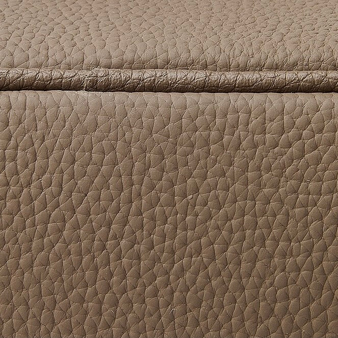 Genuine Leather Multi-Compartment Cosmetic Bag