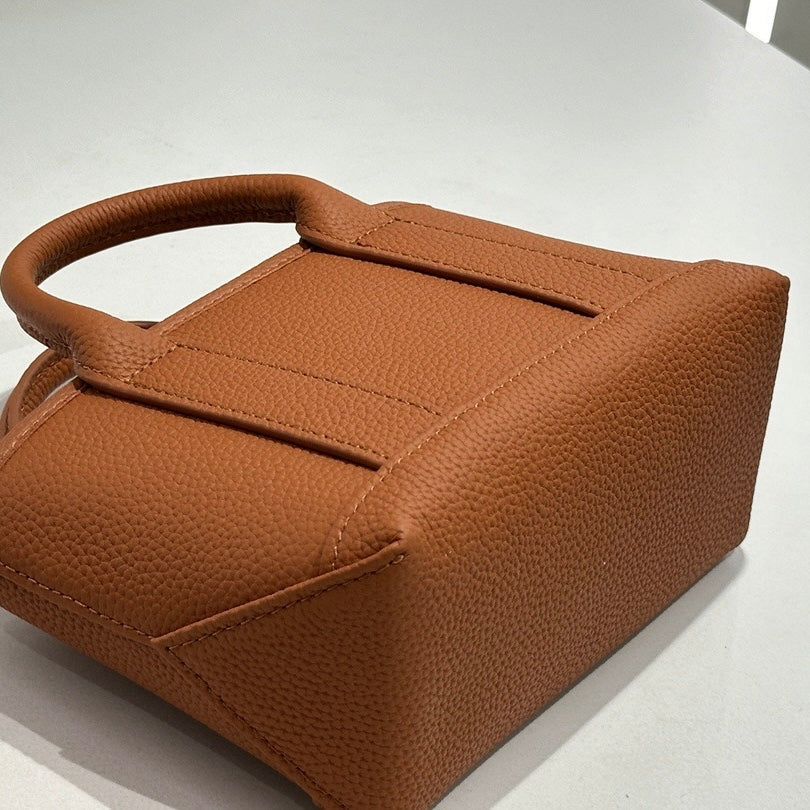 Spring Summer Fresh Women's Genuine Cowhide Handheld Crossbody Bag