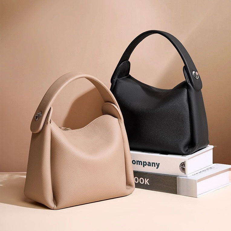 Women’s Genuine Leather Soft Cigarette Box Shoulder Bag