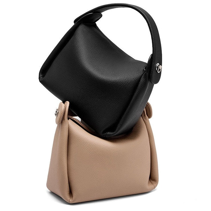 Women’s Genuine Leather Soft Cigarette Box Shoulder Bag