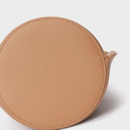 Stylish Exquisite Women's Genuine Leather Mini Bucket Crossbody Handbag