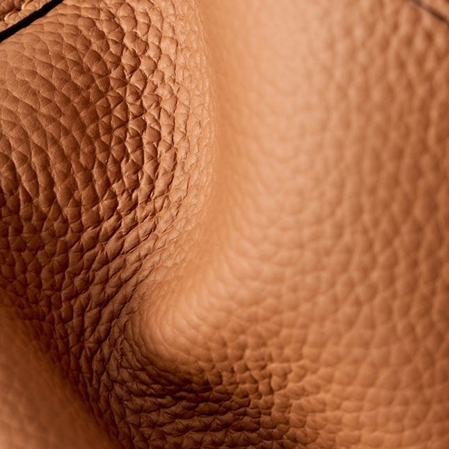 Women’s Genuine Leather Large Capacity Bucket Bag