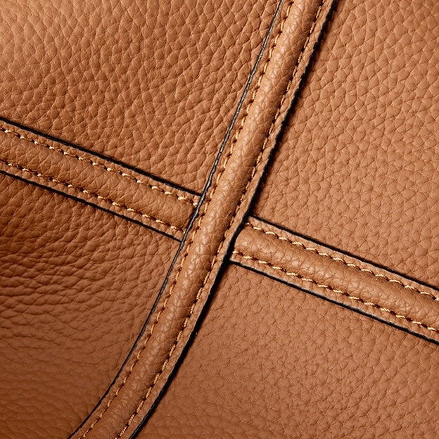 Women’s Genuine Leather Large Capacity Bucket Bag