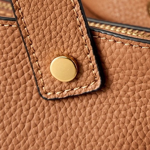 Women’s Genuine Leather Large Capacity Bucket Bag