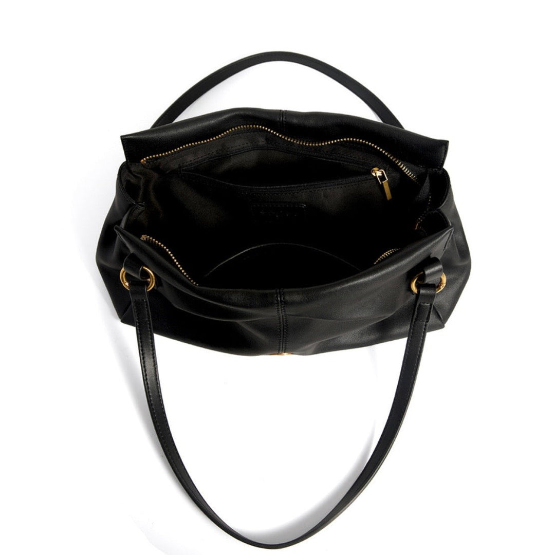 2025 Spring New Women’s Genuine Leather Handheld & Underarm Baguette Bag