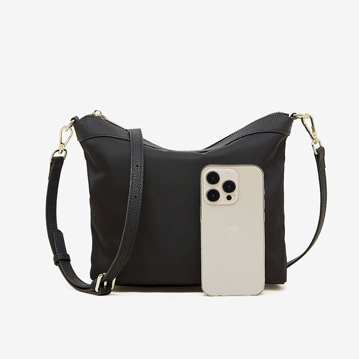 Women’s Luxury Genuine Leather Commuter Tote Bag with Inner Pouch