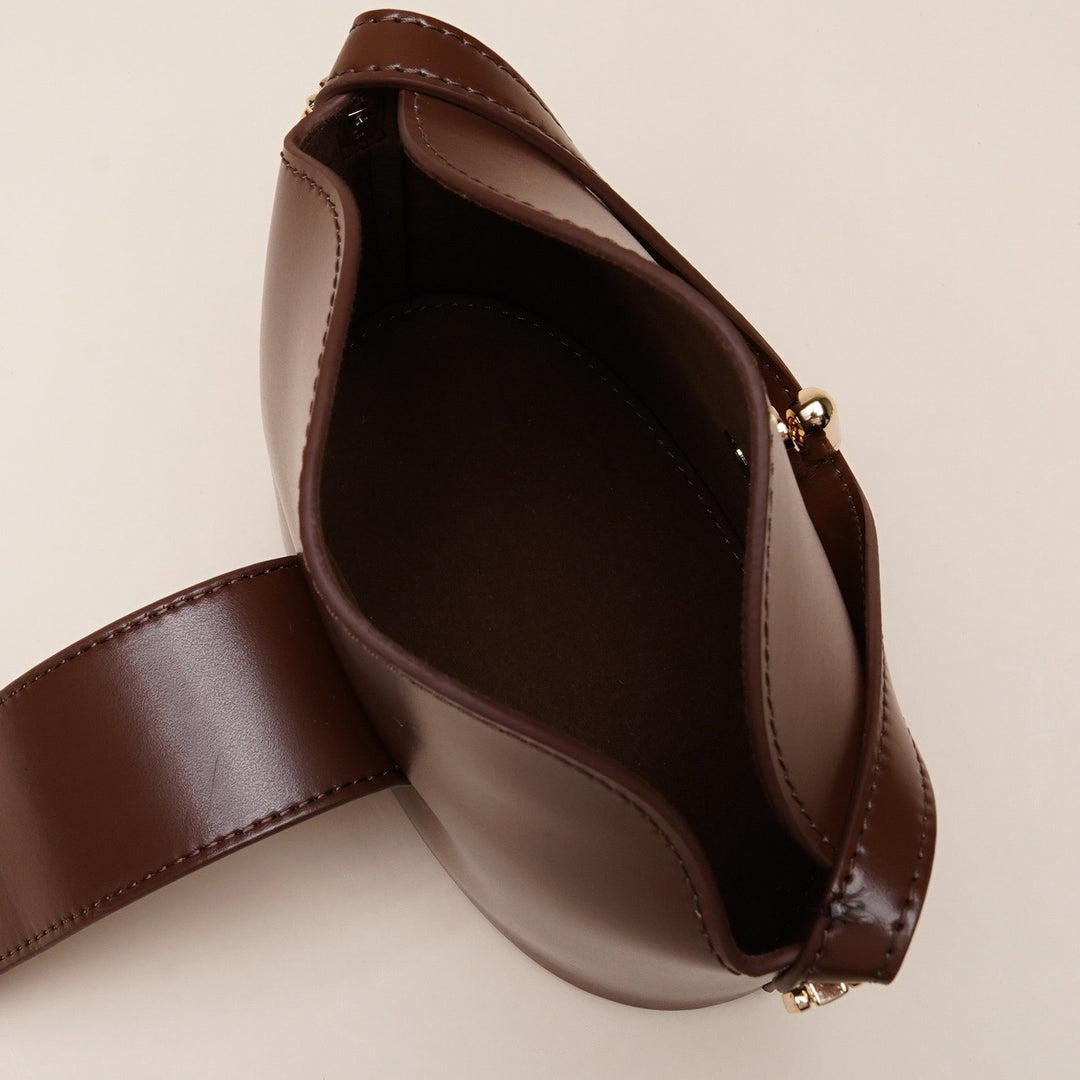 Women’s Genuine Leather Vintage Lock Top Handle Bag