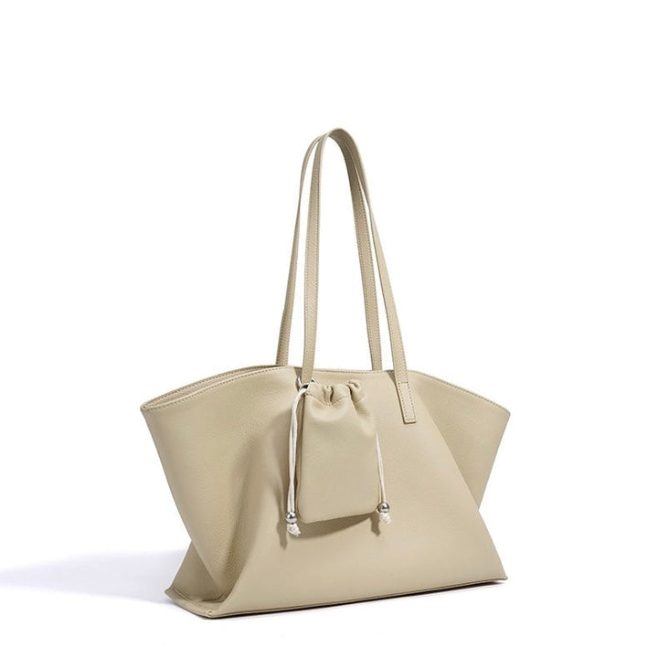 Versatile Women's Genuine Leather Parent Child Tote Bag