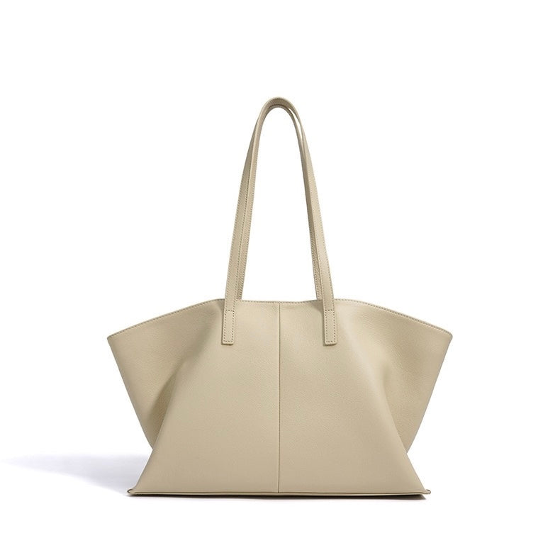 Versatile Women's Genuine Leather Parent Child Tote Bag