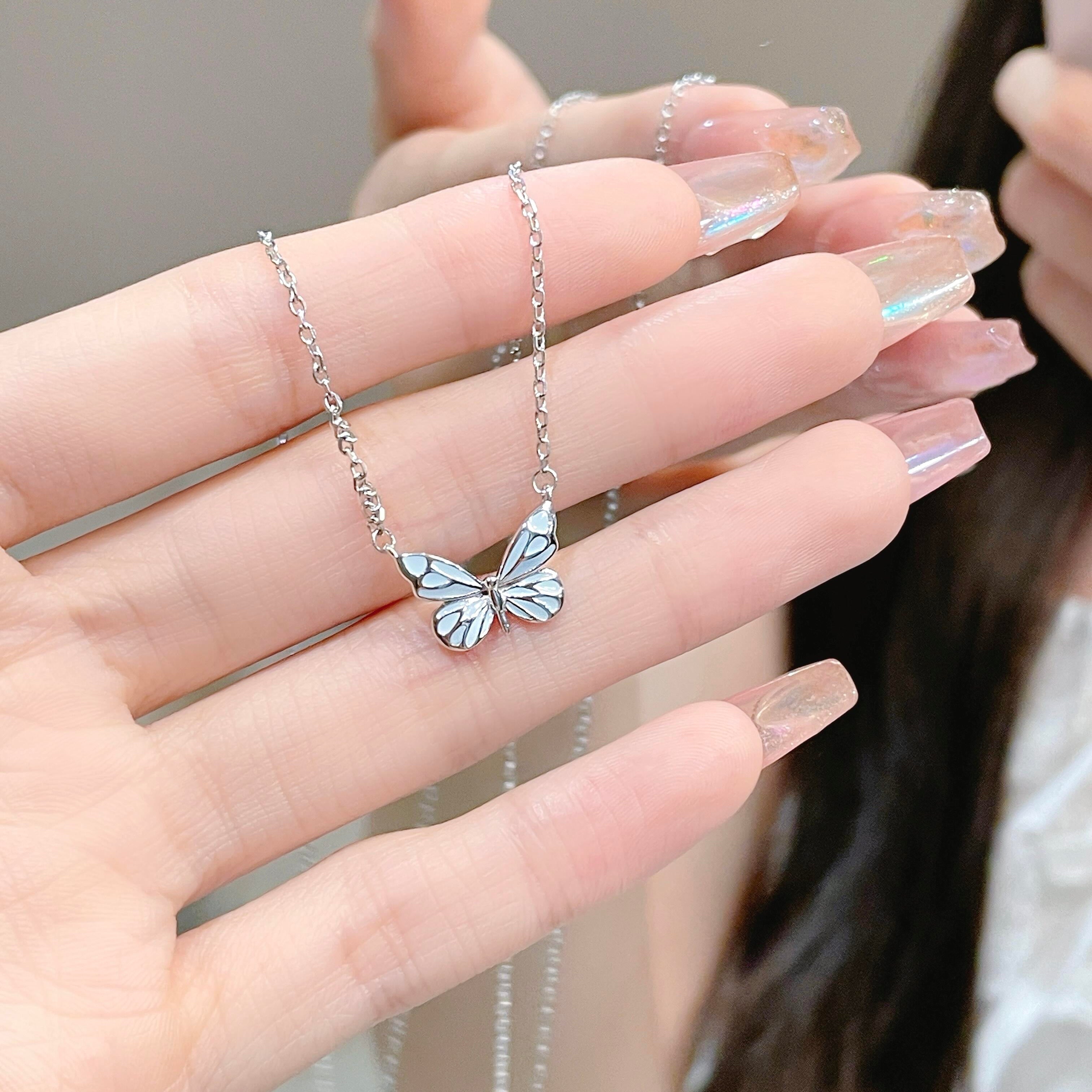 Luminous Dream Blue Butterfly Jewelry 4-in-1 Bundle