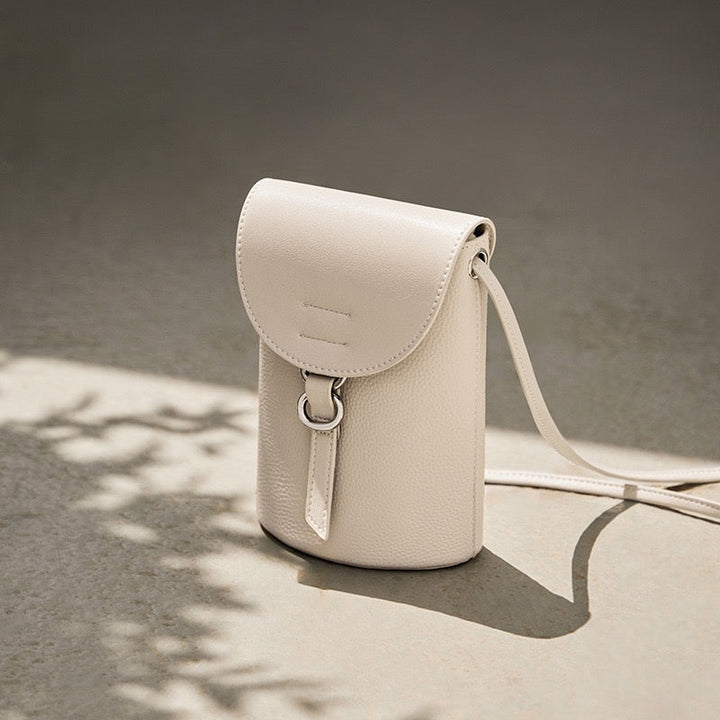 Luxury Women's Genuine Leather Mini Crossbody Phone Bag