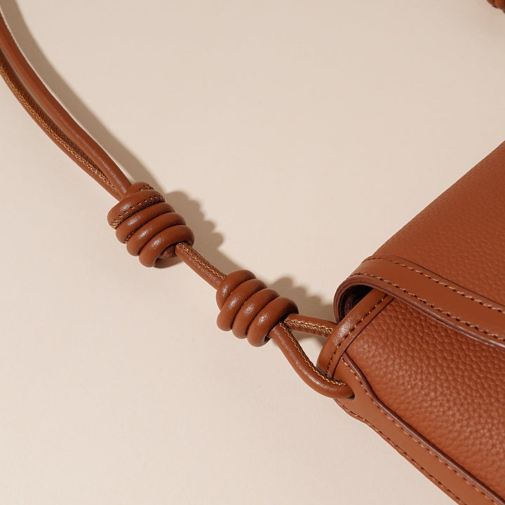 Women's Genuine Leather Minimalist Shoulder Crossbody Bag