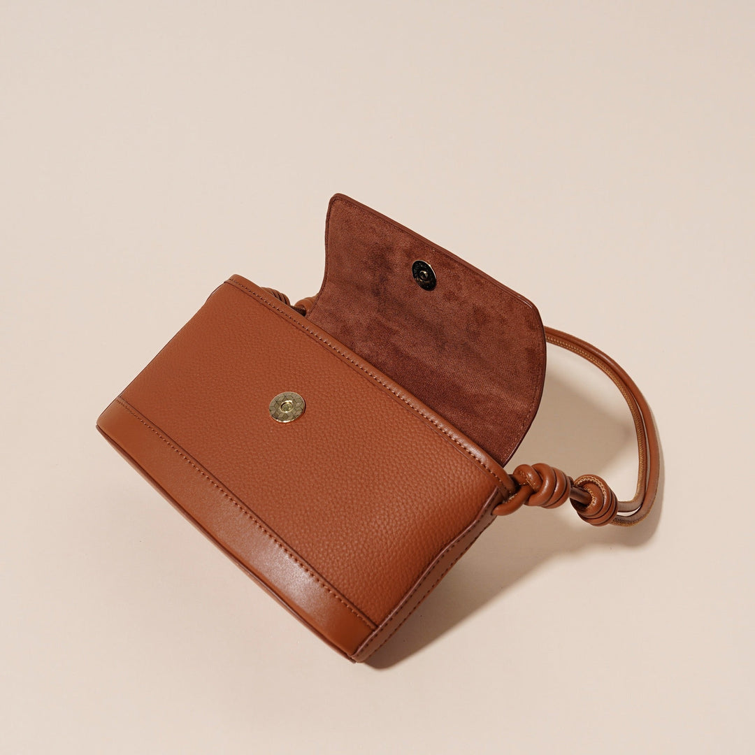 Women's Genuine Leather Minimalist Shoulder Crossbody Bag