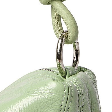 Women’s Genuine Leather Dumpling Saddle Bag