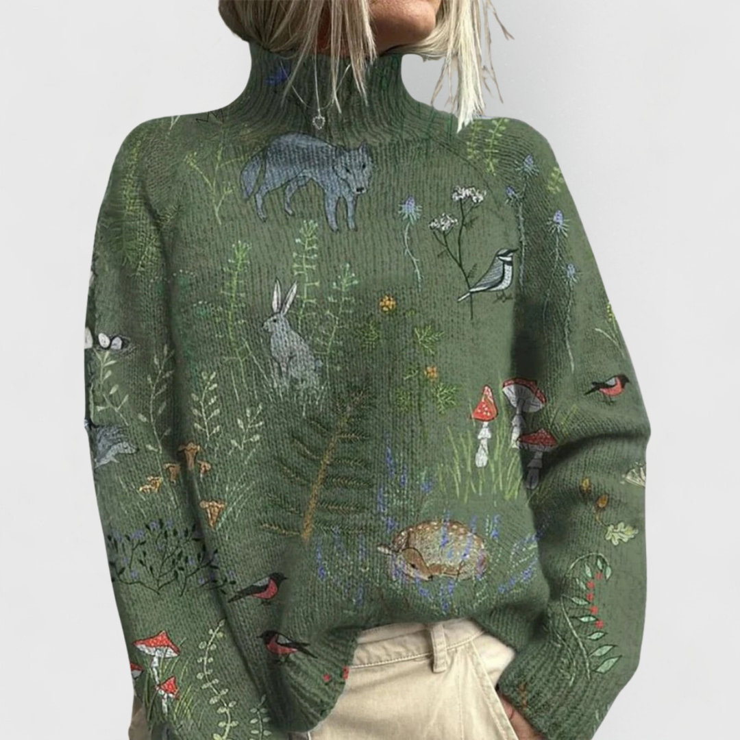 Cynthia | Elegant Turtleneck Sweater