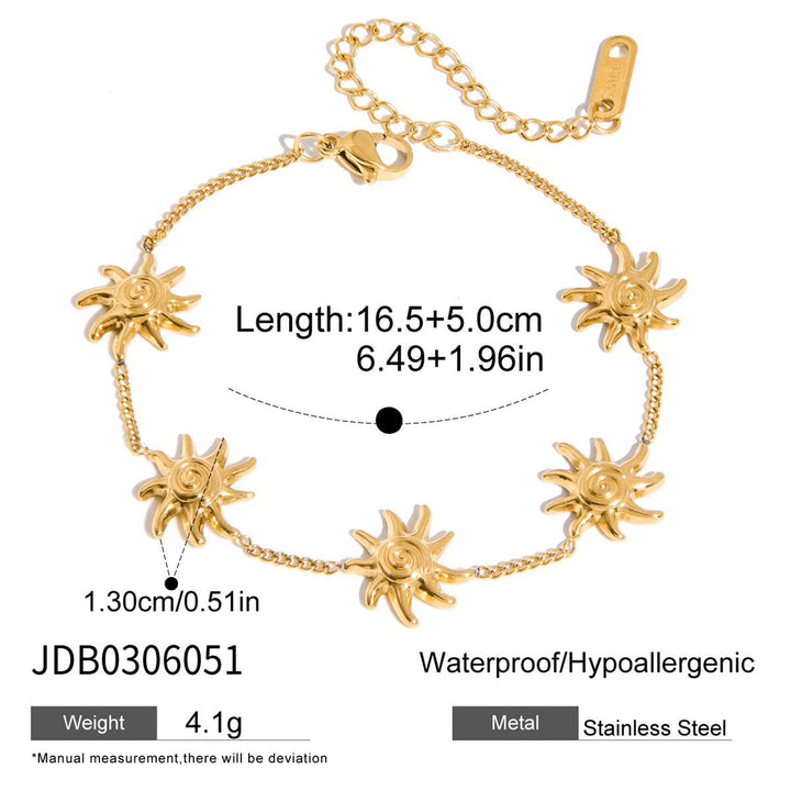 Eclipse Moon & Sun Bracelet