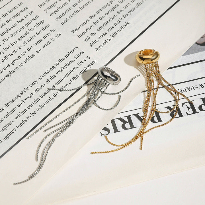 Tassel Earcuff Earrings (No Piercing Required)