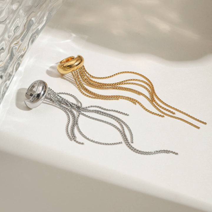 Tassel Earcuff Earrings (No Piercing Required)