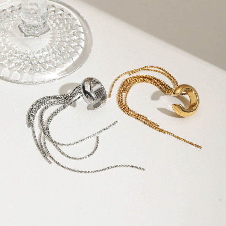 Tassel Earcuff Earrings (No Piercing Required)