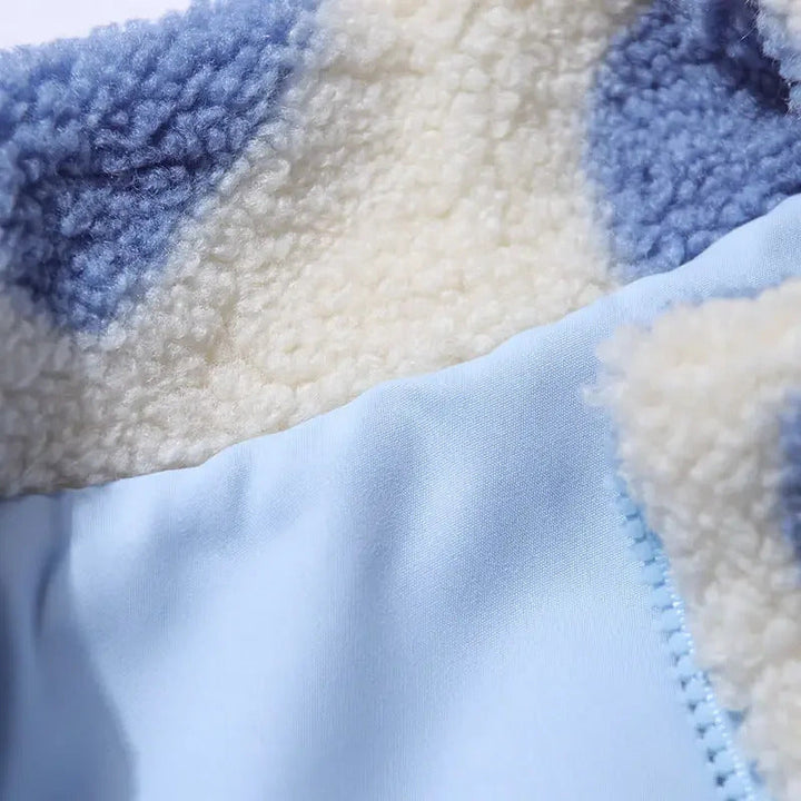 Dianne – Reversible Heart-Print Comfort Jacket