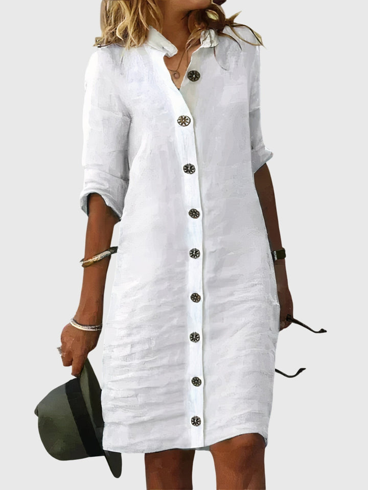 Christine - Stylish button dress