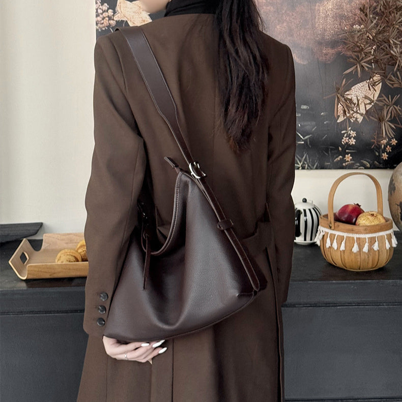 Women's High-End Retro Genuine Leather Shoulder Bag