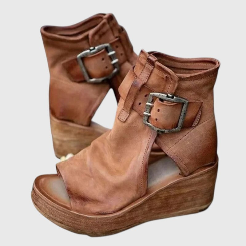 Cathy - Ridge Suede Boots