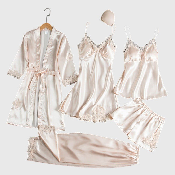 Marit - Women's 5-Piece Nightwear Set