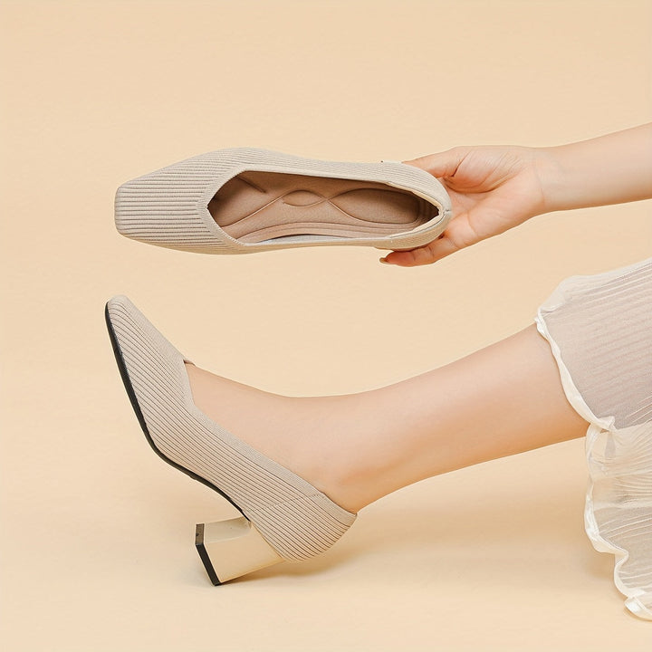 Marie – Comfortable court shoes with stable heels for pain-free support