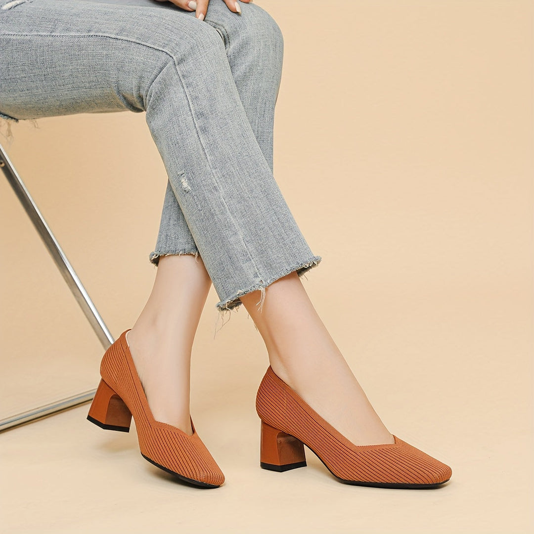 Marie – Comfortable court shoes with stable heels for pain-free support