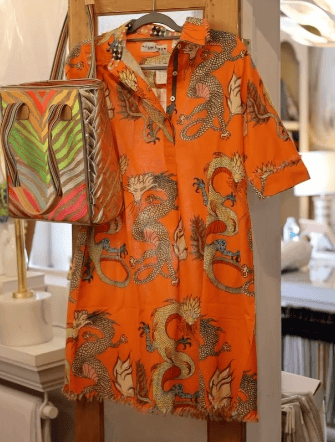 Gill - Fiery Dragon Summer Dress