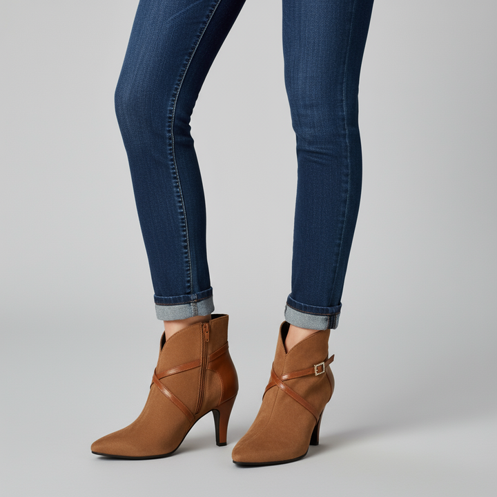 Penelope Pointed-Toe Ankle Boot