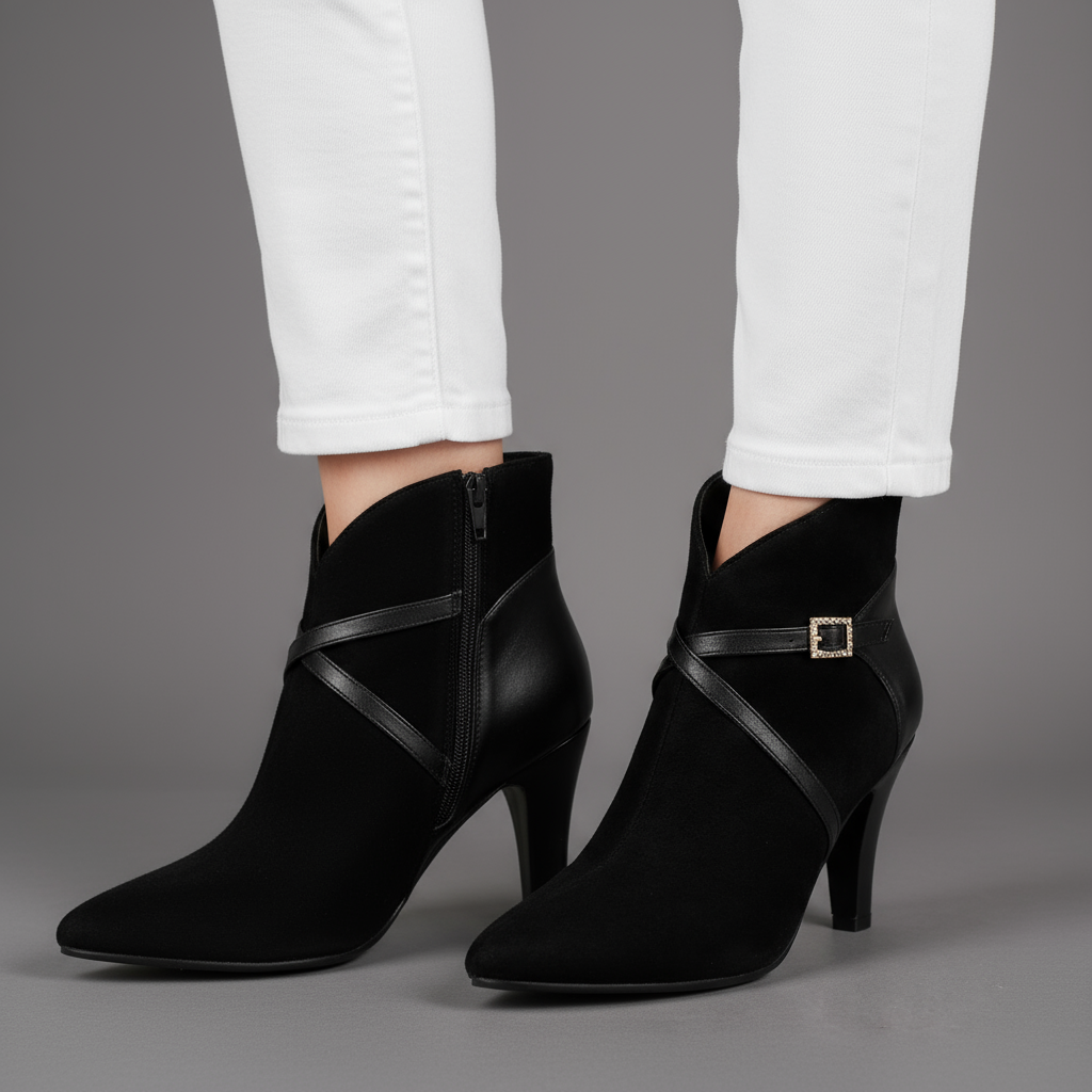 Penelope Pointed-Toe Ankle Boot